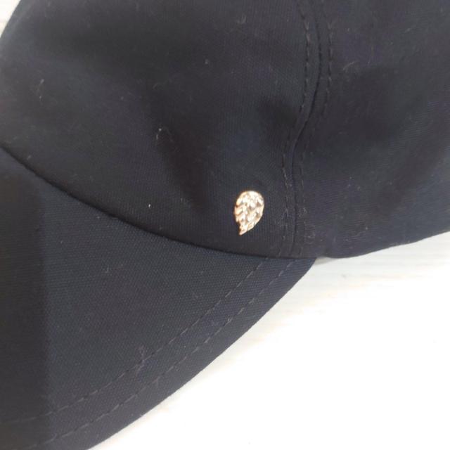 ヘレンカミンスキー HELEN KAMINSKI  コットン キャップ ブラック < 女性ファッション  ヘレンカミンスキー HELEN KAMINSKI  コットン キャップ ブラック < 女性ファッションの