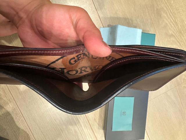 【美品】LAST CROPS フリッカー1 シェルコードバン バーガンディ < 男性ファッション 【美品】LAST CROPS フリッカー1 シェルコードバン バーガンディ < 男性ファッションの