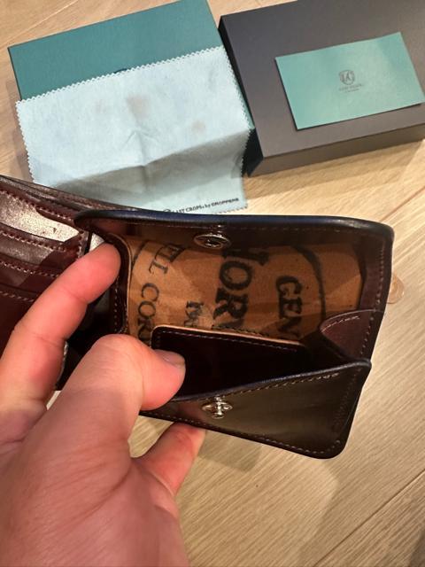 【美品】LAST CROPS フリッカー1 シェルコードバン バーガンディ < 男性ファッション 【美品】LAST CROPS フリッカー1 シェルコードバン バーガンディ < 男性ファッションの