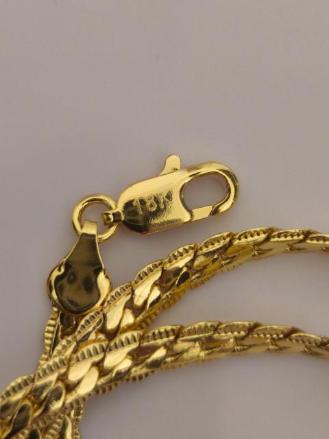 遺品整理 ネックレス 18k 刻印有 55cm < 女性アクセサリー/時計 遺品整理 ネックレス 18k 刻印有 55cm < 女性アクセサリー/時計の