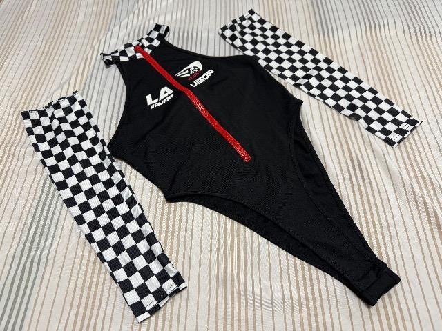 レースクイーン風デザイン★イベント衣装用レオタード★Lサイズ < レジャー/スポーツ  レースクイーン風デザイン★イベント衣装用レオタード★Lサイズ  < レジャー/スポーツの