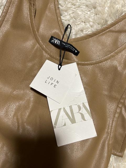 新品タグ付きZARA★フェイクレザーあったかサロペット < ブランド 新品タグ付きZARA★フェイクレザーあったかサロペット < ブランドの