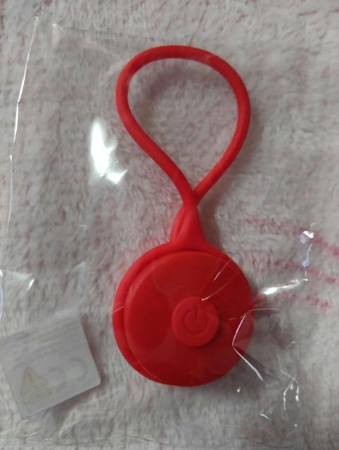 ペット用 LEDライト 首輪チャーム 赤色 シリコン製 1個 < ペット/手芸/園芸 ペット用 LEDライト 首輪チャーム 赤色 シリコン製 1個 < ペット/手芸/園芸の