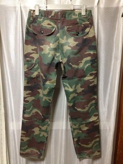 古着 ジョンブル 迷彩柄カモフラ ミリタリーパンツ SサイズW29 スリム カーキ 緑 日本製 < ブランド  古着 ジョンブル 迷彩柄カモフラ ミリタリーパンツ SサイズW29 スリム カーキ 緑 日本製 < ブランドの