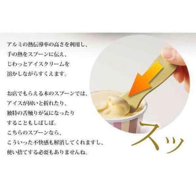 ★9本★アルミニウム製 高級アイスクリームスプーン < インテリア/ライフ  ★9本★アルミニウム製 高級アイスクリームスプーン < インテリア/ライフの