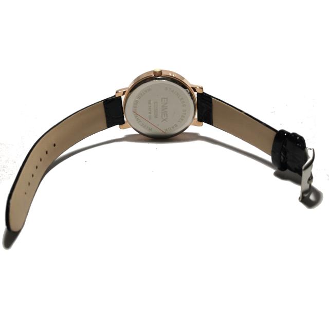 新品 未使用★ENMEX【シェル文字盤】クリスタル 大型腕時計 < 女性アクセサリー/時計  新品 未使用★ENMEX【シェル文字盤】クリスタル 大型腕時計 < 女性アクセサリー/時計の