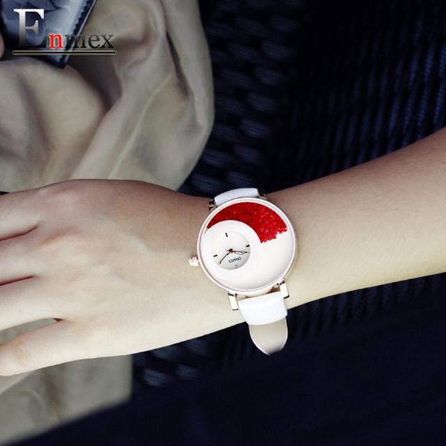 新品 未使用★ENMEX【シェル文字盤】クリスタル 大型腕時計 < 女性アクセサリー/時計  新品 未使用★ENMEX【シェル文字盤】クリスタル 大型腕時計 < 女性アクセサリー/時計の