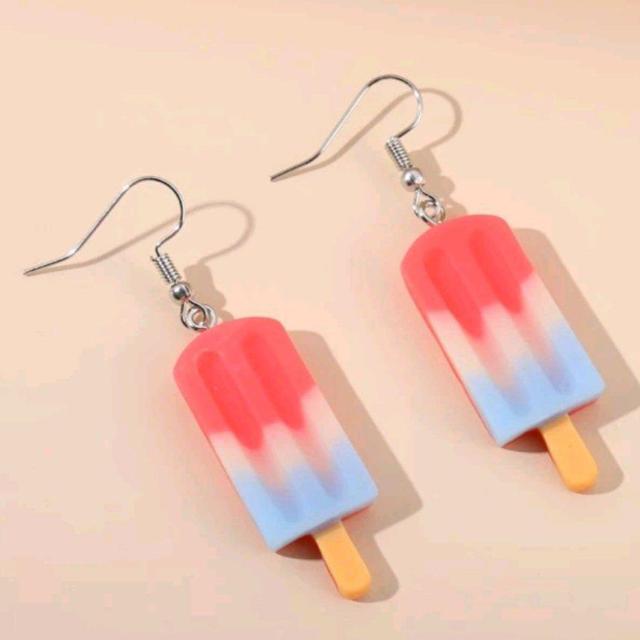 新品★可愛いアイスバーのフックピアス < 女性アクセサリー/時計  新品★可愛いアイスバーのフックピアス < 女性アクセサリー/時計の