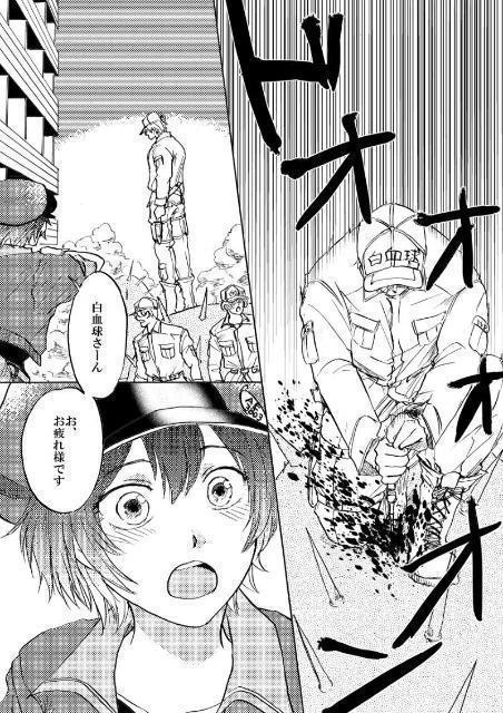 はたらく細胞同人誌「ぼくら発展途上細胞」《白血球×赤血球》 < アニメ/コミック/キャラクター  はたらく細胞同人誌「ぼくら発展途上細胞」《白血球×赤血球》 < アニメ/コミック/キャラクターの