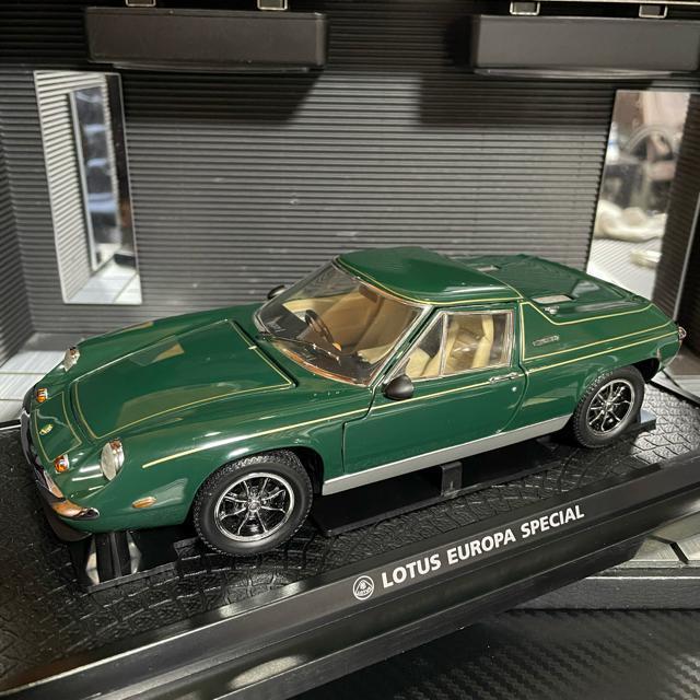 絶版未展示品 京商 1/18 ロータス ヨーロッパ スペシャル グリーン < ホビー  絶版未展示品 京商 1/18 ロータス ヨーロッパ スペシャル グリーン < ホビーの