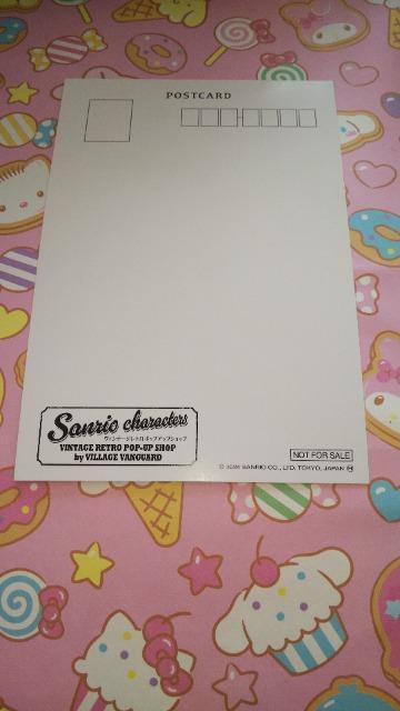 サンリオヴィンテージレトロポップアップショップbyVILLAGE VANGUARDノベルティーポストカードハローキティ < ホビー  サンリオヴィンテージレトロポップアップショップbyVILLAGE VANGUARDノベルティーポストカードハローキティ < ホビーの