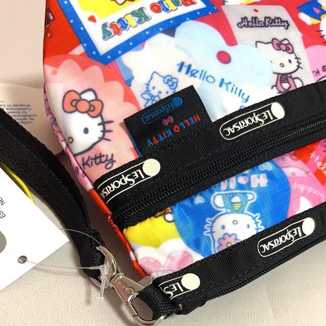★新品★LeSportsac レスポートサック ハローキティー ピンク  化粧ポーチ  2つ収納 ポーチ 7105 送料無料 < 女性ファッション  ★新品★LeSportsac レスポートサック ハローキティー ピンク  化粧ポーチ  2つ収納 ポーチ 7105 送料無料 < 女性ファッションの