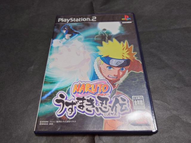 PS2 NARUTO-ナルト- うずまき忍伝 / アンケートハガキ・チラシ付き < ゲーム本体/ソフト  PS2 NARUTO-ナルト- うずまき忍伝 / アンケートハガキ・チラシ付き  < ゲーム本体/ソフトの