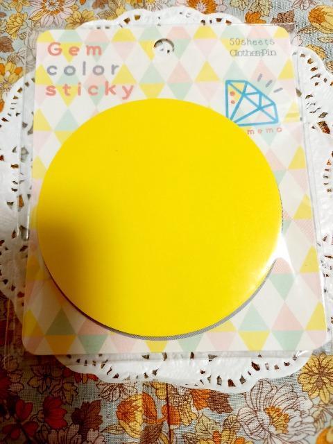 新品未開封☆キイロ丸いメモ付箋☆ < インテリア/ライフ  新品未開封☆キイロ丸いメモ付箋☆  < インテリア/ライフの