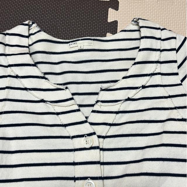 可愛い shipsのボーダーカーディガン < ブランド  可愛い shipsのボーダーカーディガン < ブランドの