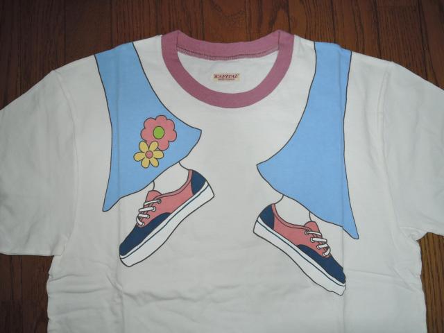 新品 KAPITAL キャピタル Tシャツ 2 白 リンガー TEE カットソー 半袖Tシャツ フレアスター < ブランド 新品 KAPITAL キャピタル Tシャツ 2 白 リンガー TEE カットソー 半袖Tシャツ フレアスター < ブランドの