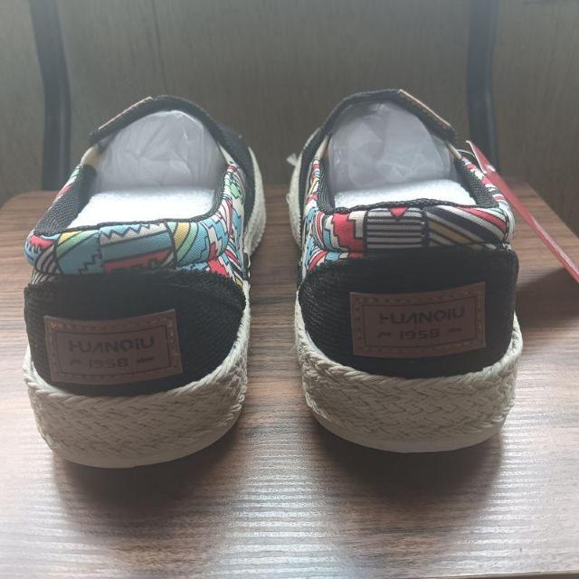 新品 25cm メンズ スリッポン ブラック シューズ 靴 男女兼用 レディース < 男性ファッション  新品 25cm メンズ スリッポン ブラック シューズ 靴 男女兼用 レディース < 男性ファッションの