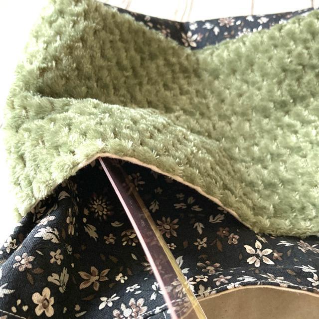 ☆ハンドメイド/ボアポケットのトートバッグA < 女性ファッション  ☆ハンドメイド/ボアポケットのトートバッグA < 女性ファッションの