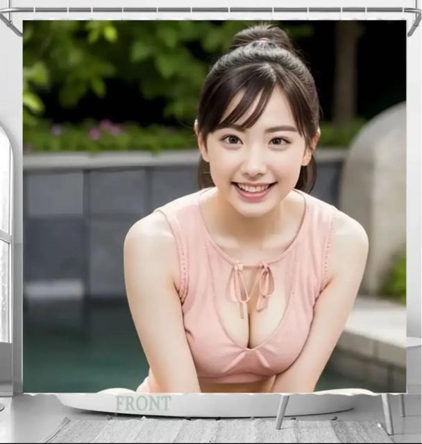 新品 シャワーカーテン 芦田愛菜 タペストリー < タレントグッズ  新品 シャワーカーテン 芦田愛菜 タペストリー  < タレントグッズの