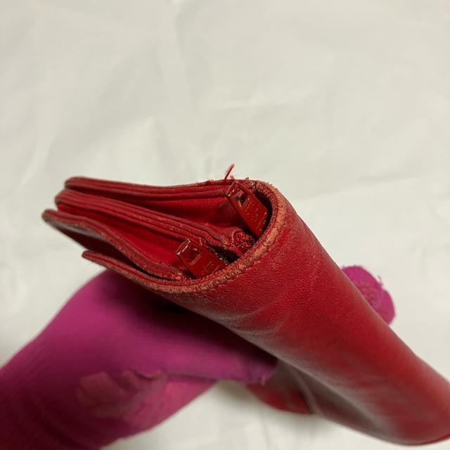 【ヴィンテージ】【ノーブランド扱い】 フランス製 / 本革 / Wジップ ポーチ < 女性ファッション 【ヴィンテージ】【ノーブランド扱い】 フランス製 / 本革 / Wジップ ポーチ < 女性ファッションの