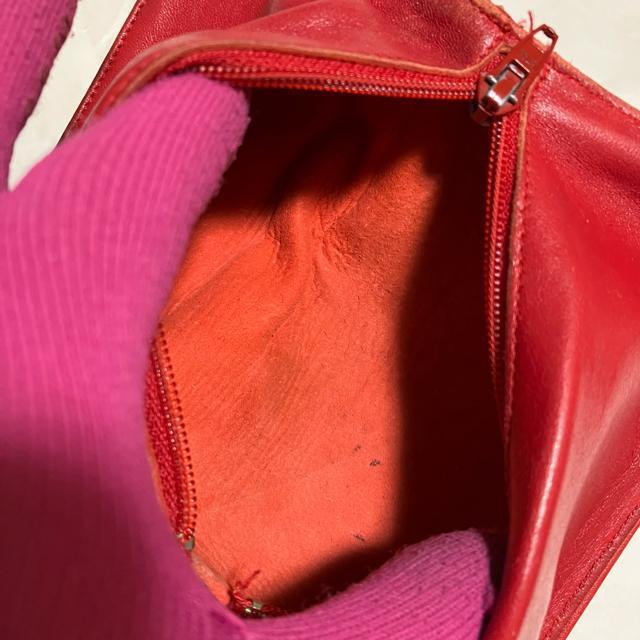 【ヴィンテージ】【ノーブランド扱い】 フランス製 / 本革 / Wジップ ポーチ < 女性ファッション 【ヴィンテージ】【ノーブランド扱い】 フランス製 / 本革 / Wジップ ポーチ < 女性ファッションの