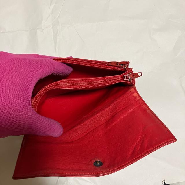 【ヴィンテージ】【ノーブランド扱い】 フランス製 / 本革 / Wジップ ポーチ < 女性ファッション 【ヴィンテージ】【ノーブランド扱い】 フランス製 / 本革 / Wジップ ポーチ < 女性ファッションの