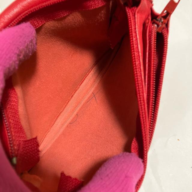 【ヴィンテージ】【ノーブランド扱い】 フランス製 / 本革 / Wジップ ポーチ < 女性ファッション 【ヴィンテージ】【ノーブランド扱い】 フランス製 / 本革 / Wジップ ポーチ < 女性ファッションの