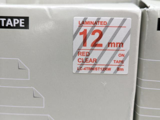 Vi xC^[evv݊e[v12mm2{wiNA[΂ߐFԐFF  CeA/Ct 