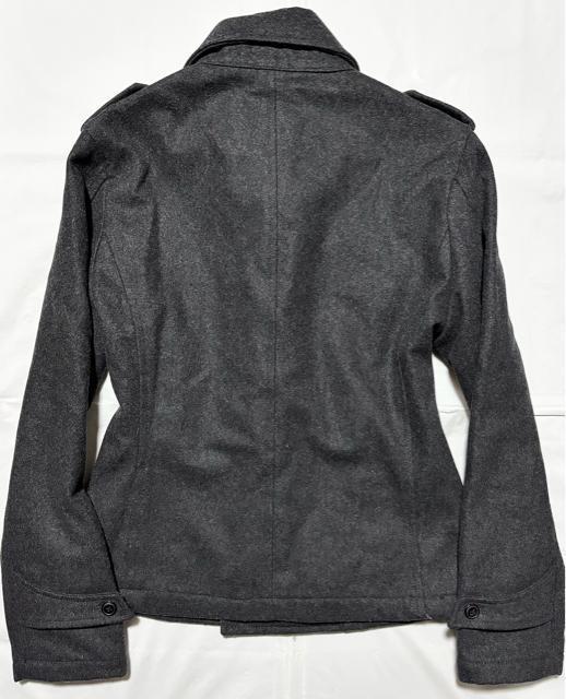 semantic design セマンティックデザイン ライダース 風 ウール 起毛 ピーコート y2k ロック ビジュアル V系 < 男性ファッション semantic design セマンティックデザイン ライダース 風 ウール 起毛 ピーコート y2k ロック ビジュアル V系 < 男性ファッションの