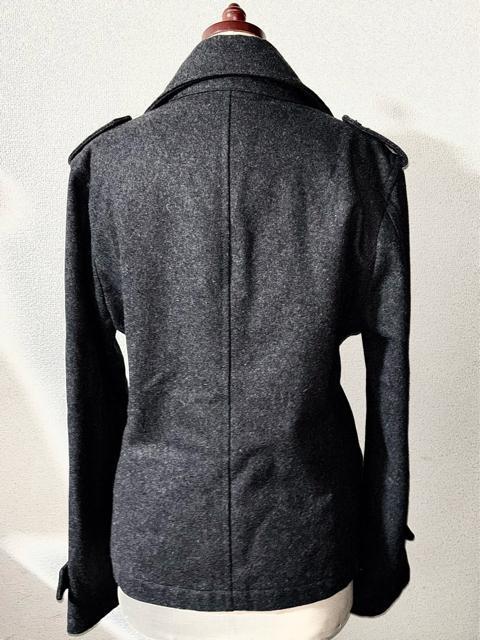 semantic design セマンティックデザイン ライダース 風 ウール 起毛 ピーコート y2k ロック ビジュアル V系 < 男性ファッション semantic design セマンティックデザイン ライダース 風 ウール 起毛 ピーコート y2k ロック ビジュアル V系 < 男性ファッションの