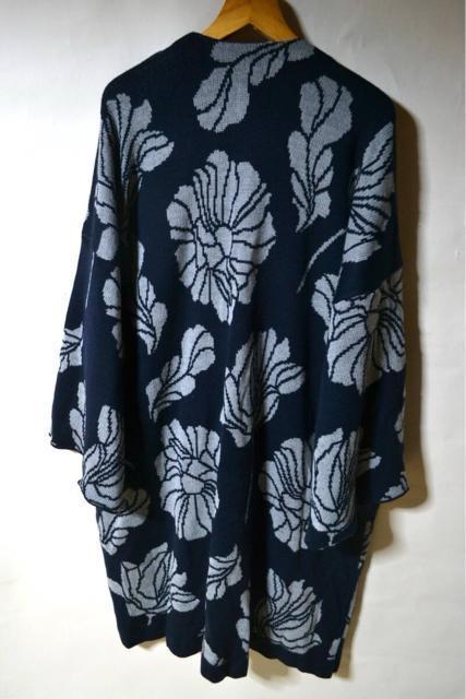 新品 倭物やカヤ 冬ぬくしの羽織 ネイビー フリーサイズ レディース ロングカーディガン ニット 和服 着物 チャイハネ 未使用 < ブランド 新品 倭物やカヤ 冬ぬくしの羽織 ネイビー フリーサイズ レディース ロングカーディガン ニット 和服 着物 チャイハネ 未使用 < ブランドの