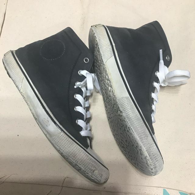 正規品 ヴィンテージ シャネル スニーカー 黒/白38 約24cm < ブランド 正規品 ヴィンテージ シャネル スニーカー 黒/白38 約24cm < ブランドの