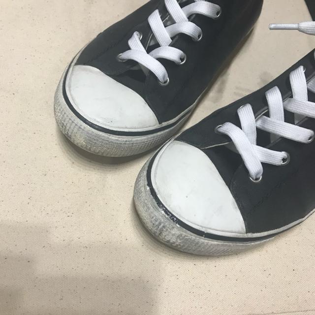 正規品 ヴィンテージ シャネル スニーカー 黒/白38 約24cm < ブランド 正規品 ヴィンテージ シャネル スニーカー 黒/白38 約24cm < ブランドの