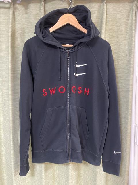 OLD NIKE�@�W�b�v�p�[�J�[�@�X�E�b�V�����S�@�h�J�@�i�C�L�@�W�b�v�A�b�v�@�t�[�f�B�[�u���b�N�@M �t��SWOOSH  �� �u�����h�� 