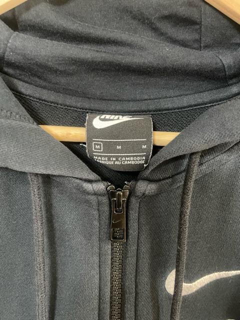 OLD NIKE�@�W�b�v�p�[�J�[�@�X�E�b�V�����S�@�h�J�@�i�C�L�@�W�b�v�A�b�v�@�t�[�f�B�[�u���b�N�@M �t��SWOOSH �� �u�����h�� 