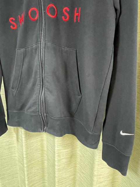 OLD NIKE�@�W�b�v�p�[�J�[�@�X�E�b�V�����S�@�h�J�@�i�C�L�@�W�b�v�A�b�v�@�t�[�f�B�[�u���b�N�@M �t��SWOOSH �� �u�����h�� 