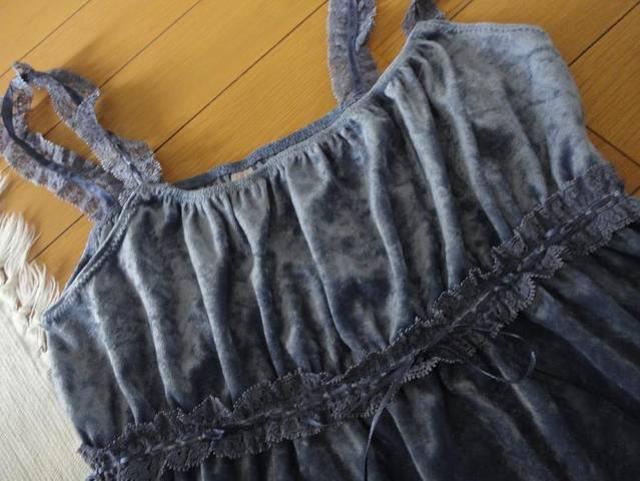 【USED】【美品】ベロア調 フレアートップ 【S】 < 女性ファッション  【USED】【美品】ベロア調 フレアートップ 【S】 < 女性ファッションの