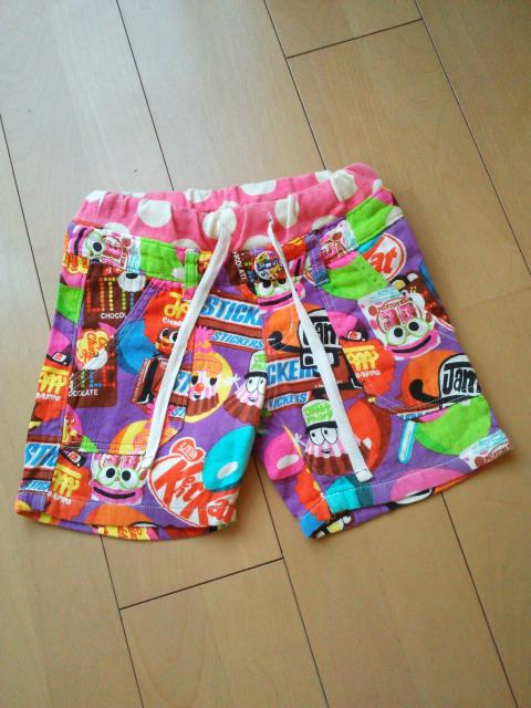 中古総柄ハーフパンツ120紫JAM < ブランド 中古総柄ハーフパンツ120紫JAM < ブランドの