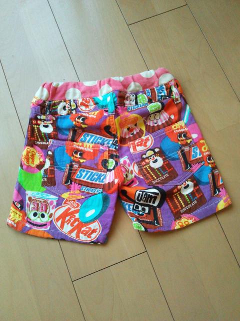 中古総柄ハーフパンツ120紫JAM < ブランド 中古総柄ハーフパンツ120紫JAM < ブランドの