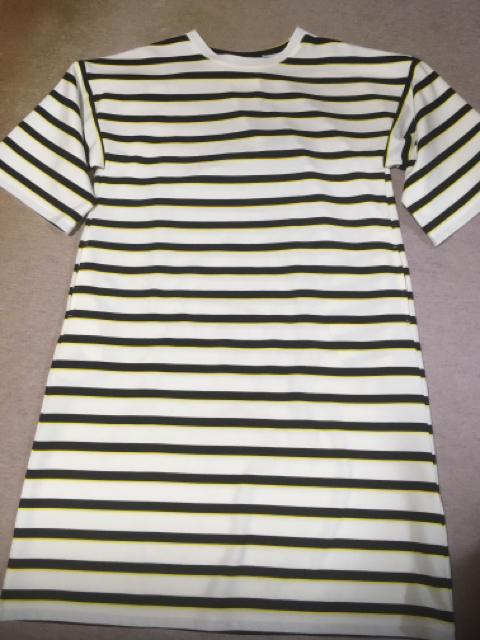 ジーナシス*ネオンカラー/ボーダーワンピース*F、数回着用 < ブランド  ジーナシス*ネオンカラー/ボーダーワンピース*F、数回着用  < ブランドの