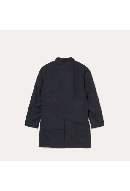 新品 AIGLE エーグル 撥水 比翼ステンカラーコート L 黒 薄手 < ブランド 新品 AIGLE エーグル 撥水 比翼ステンカラーコート L 黒 薄手 < ブランドの