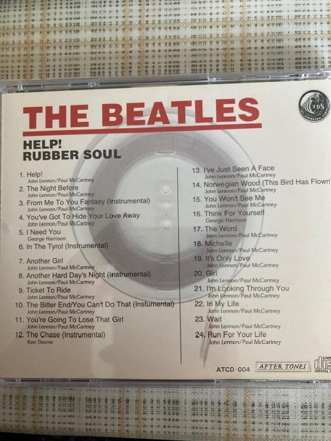 輸入盤 THE BEATLES / HELP! & RUBBER SOUL 2 COMPLETE US < タレントグッズ  輸入盤 THE BEATLES / HELP! & RUBBER SOUL 2 COMPLETE US < タレントグッズの