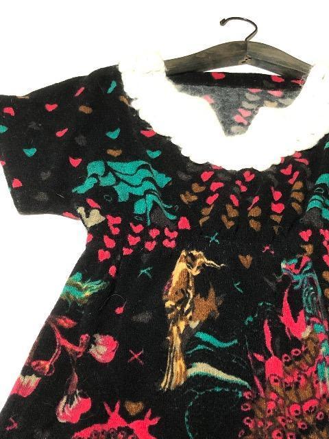 新品〈チュニックワンピ〉 襟レース ワンピース コットン(Mサイズ)ブラック < 女性ファッション  新品〈チュニックワンピ〉 襟レース ワンピース コットン(Mサイズ)ブラック < 女性ファッションの