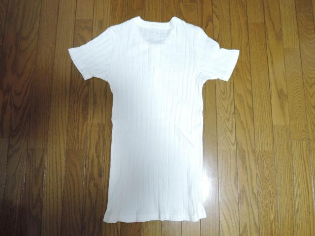 VISVIM ヘンリーネック Tシャツ 1 白系 ストライプ Tee カットソー ヴィズヴィム < ブランド VISVIM ヘンリーネック Tシャツ 1 白系 ストライプ Tee カットソー ヴィズヴィム < ブランドの