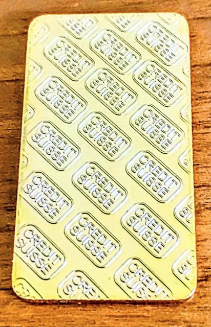 海外ネットより購入したGOLD インゴット FINE GOLD 999.9 < ホビー  海外ネットより購入したGOLD インゴット FINE GOLD 999.9 < ホビーの