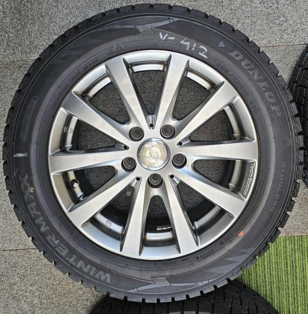 チームスパルコ ヴァローザ 16in 7J+48 PCD112 ダンロップ ウインターマックス WM02 4本セット205/55R < 自動車/バイク チームスパルコ ヴァローザ 16in 7J+48 PCD112 ダンロップ ウインターマックス WM02 4本セット205/55R < 自動車/バイク