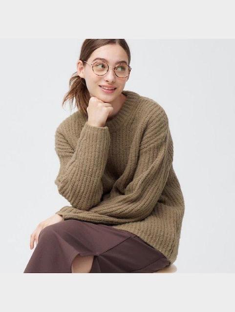 GU☆パフィタッチローゲージクルネックーセーター < ブランド GU☆パフィタッチローゲージクルネックーセーター < ブランドの