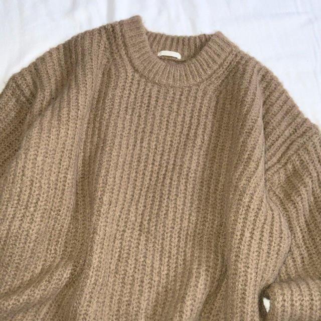 GU☆パフィタッチローゲージクルネックーセーター < ブランド GU☆パフィタッチローゲージクルネックーセーター < ブランドの