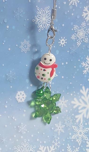 ハンドメイド♪クリスマスチャーム★ストラップ・雪だるま★B < ペット/手芸/園芸 ハンドメイド♪クリスマスチャーム★ストラップ・雪だるま★B < ペット/手芸/園芸の