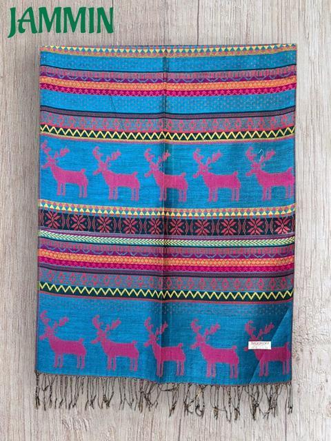トナカイ柄ストール アジアン エスニック ヒッピー ストール < 女性ファッション トナカイ柄ストール アジアン エスニック ヒッピー ストール < 女性ファッションの